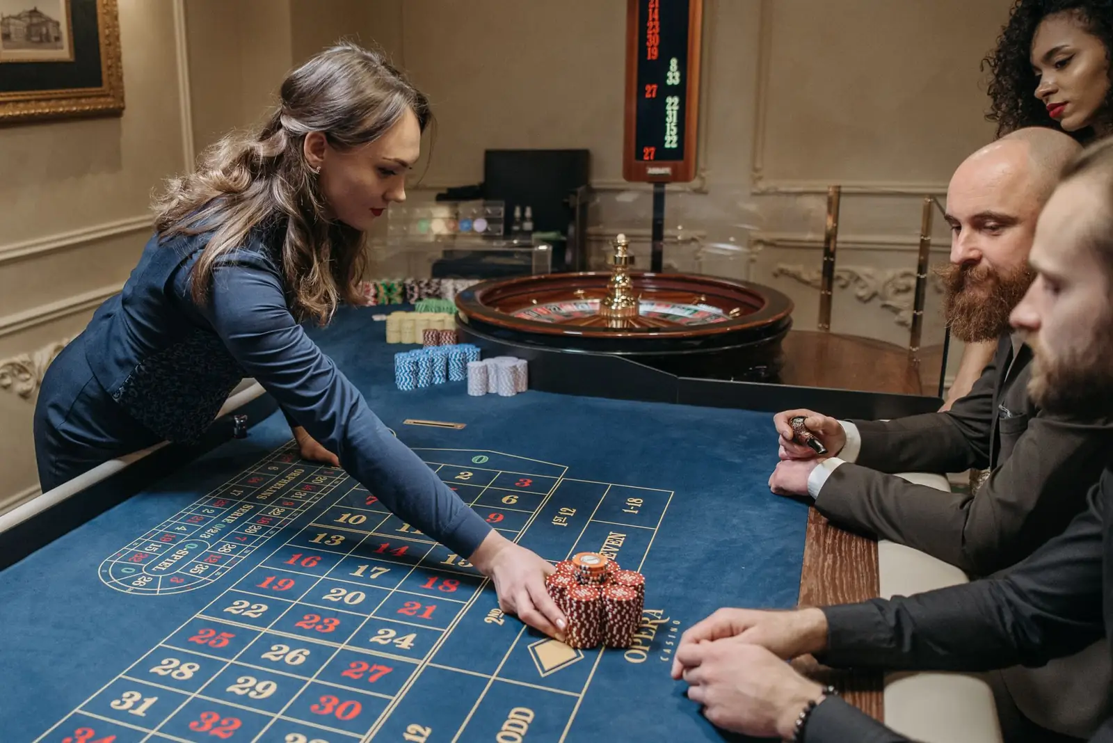 Casino-område på Dravellorianluxeretreat
